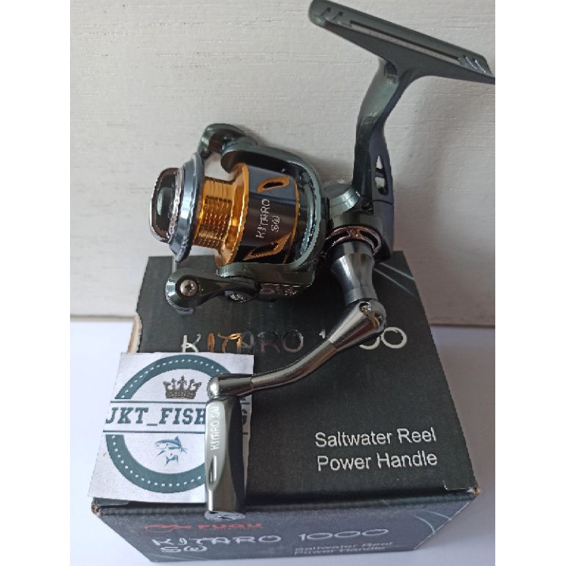REEL UL FUGU KITARO SW 800 1000 SALTWATER REEL POWER HANDLE