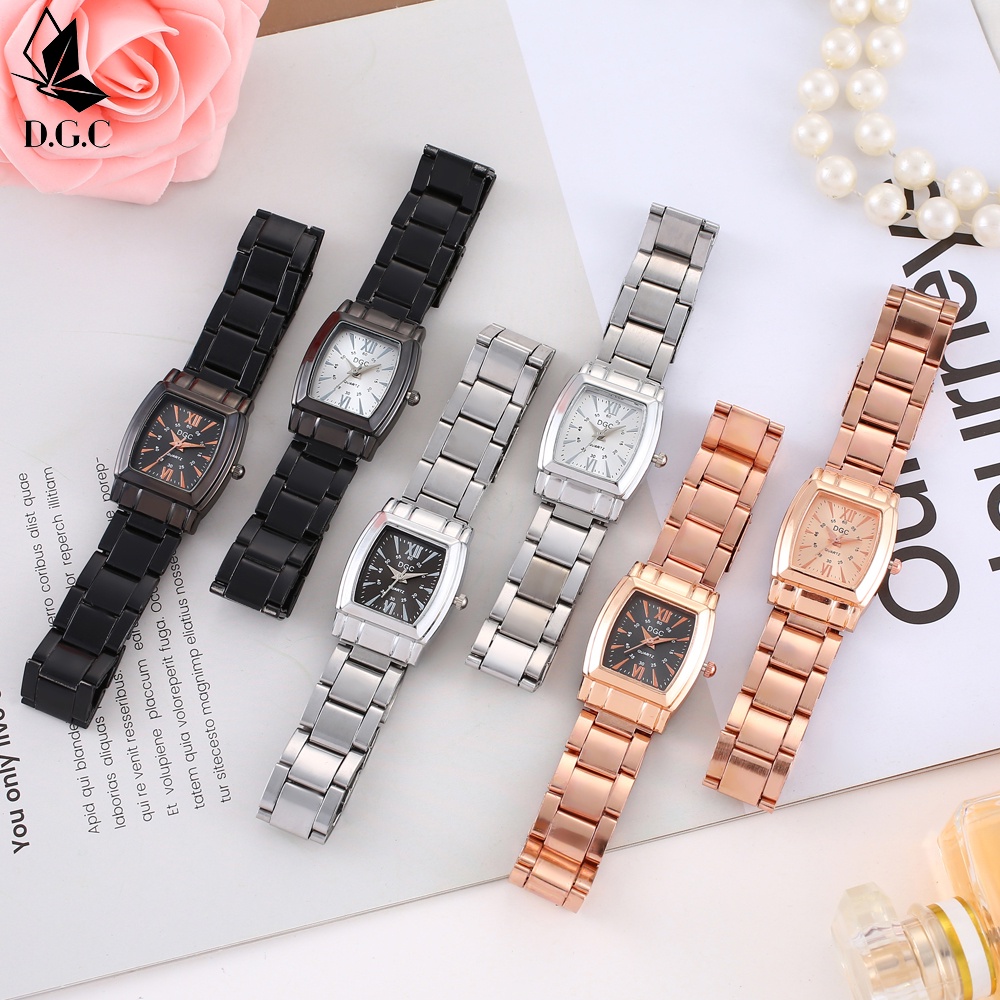 ✅COD Jam Tangan Couple Rantai Grosir Import Pria Wanita Murah Premium Fashion Arloji Quartz C87