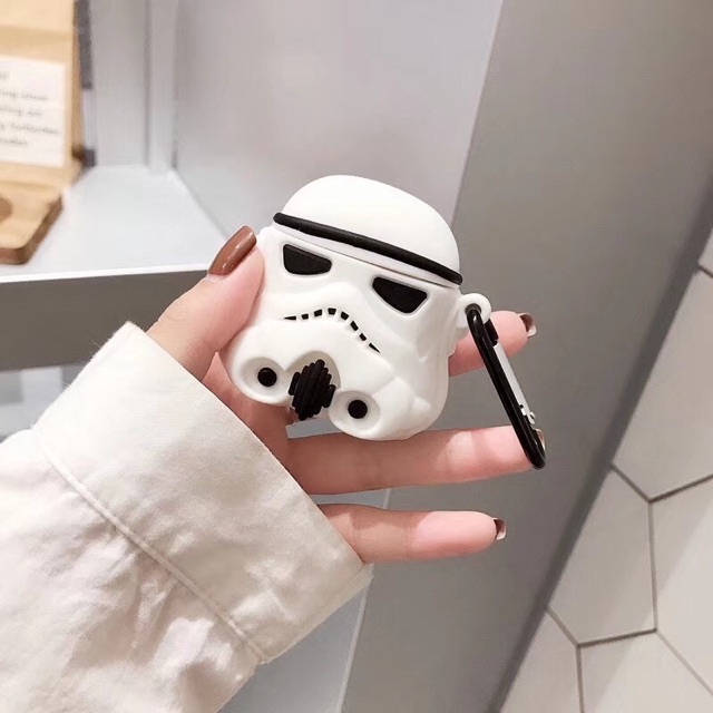 Case airpods Star Wars starwars Darth Vader Stormtrooper softcase casing airpod 1 / 2