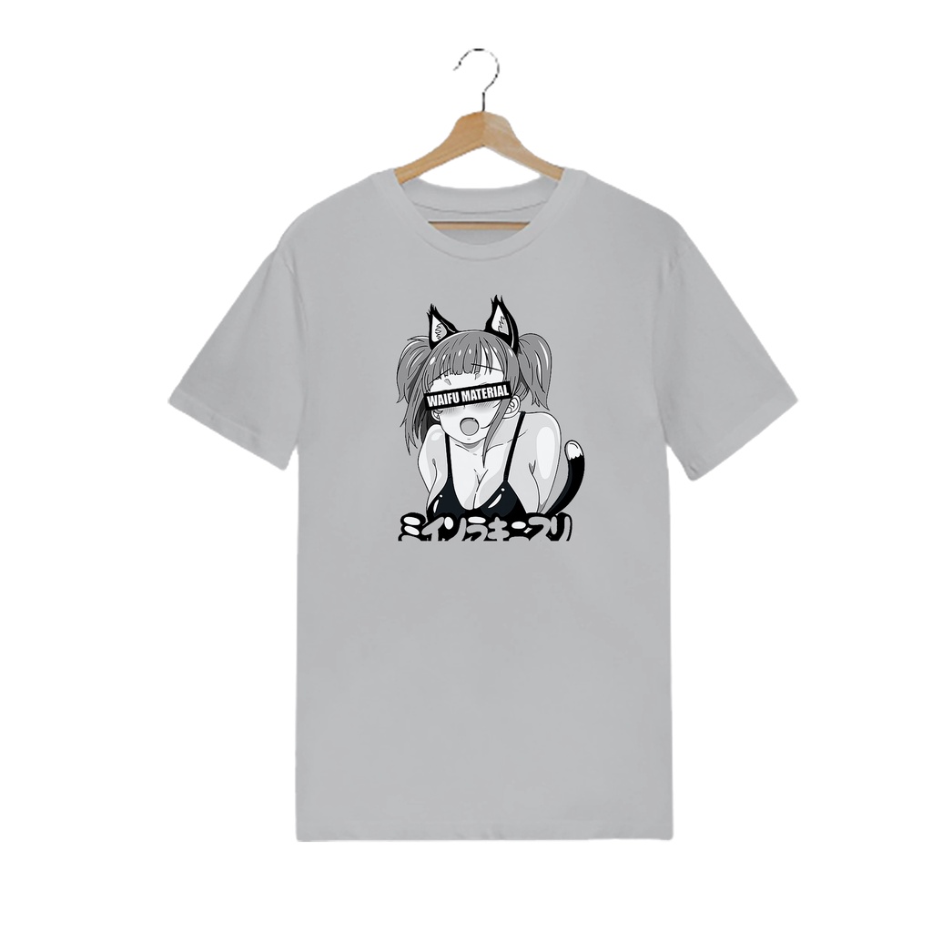 Tshirt Baju Kaos Waifu material anime / Kaos anime / Kaos wibu / Kaos kartun / Kaos Murah Bagus / Ka