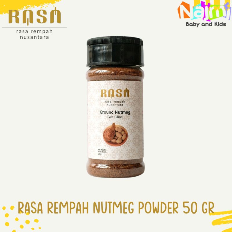 Rasa Rempah Nusantara Ground Nutmeg Powder (Biji Pala Bubuk Murni) 50 gr