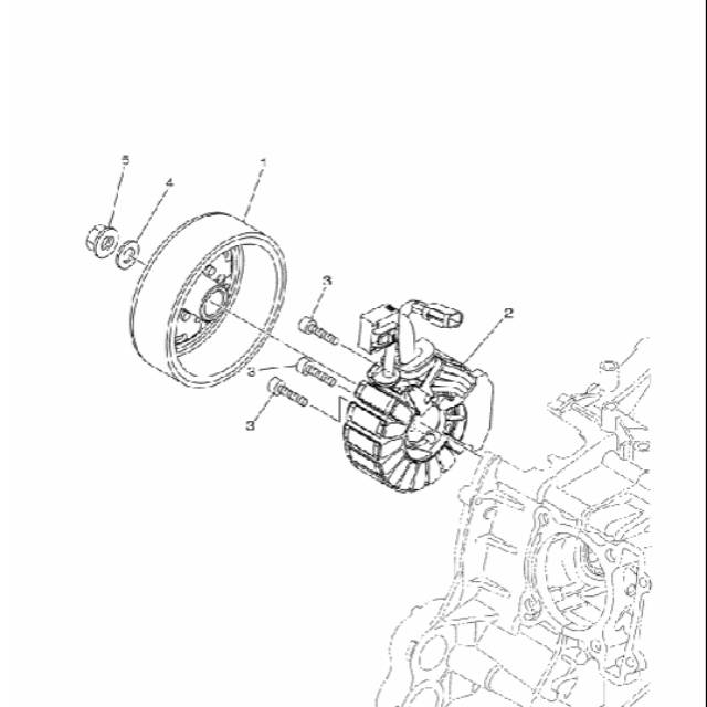 spull assy aerox 155