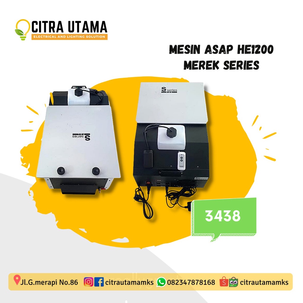 MESIN ASAP BAR/PANGGUNG HE1200 K3438