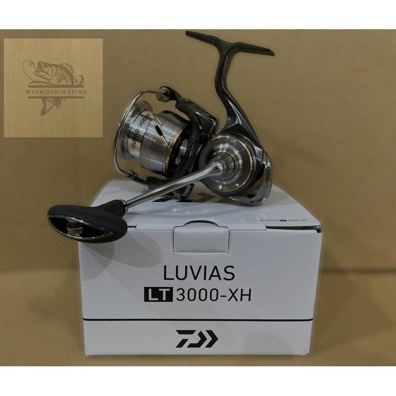 Reel Spinning Daiwa Luvias LT 2500-XH, 3000-XH, 4000-CXH, 3000-C, 4000-C 2020 Made in China