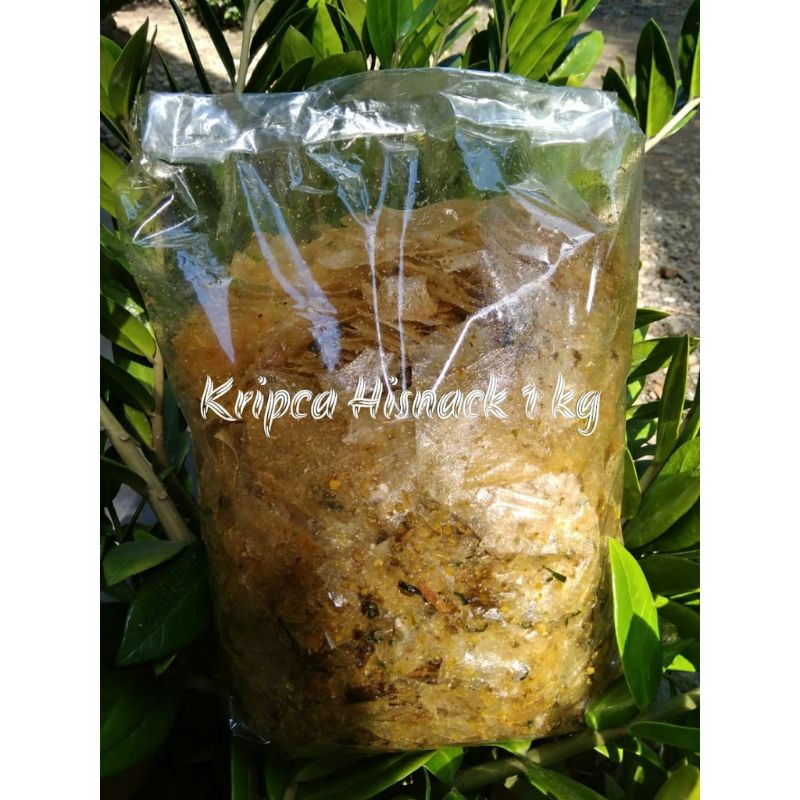 

Keripik Kaca / Kripca Pedas Daun Jeruk / 1Kg