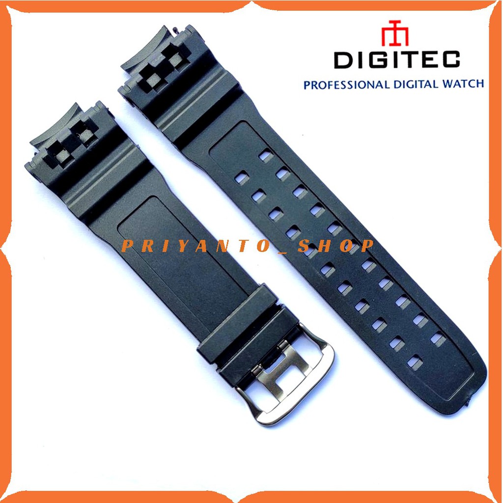 Digitec DG 2094 Strap Tali jam Tangan Digitec 2094 DG-2094T Hitam