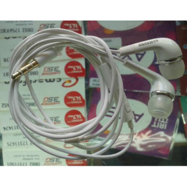 Headset Samsung S5 l Note 3 l A5 Original bawaan hp.100% Ori (Second) Gransi