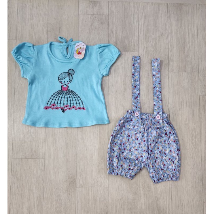 sofiebabyshop sett overall bunga