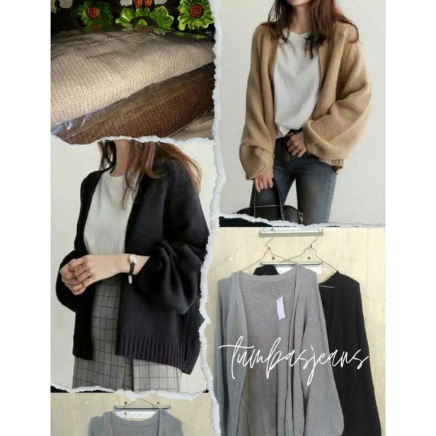 AMELIA CARDIGAN//RAJUT TEBAL