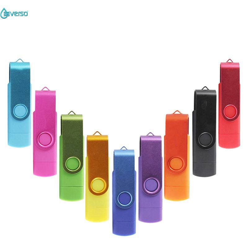 Murah EVERSO Flash Disk OTG Flash Drive USB OTG 32GB 1T  untuk Android Smartphone