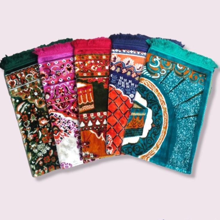 Sajadah turky platinum/sajadah bludru turkiye timbul