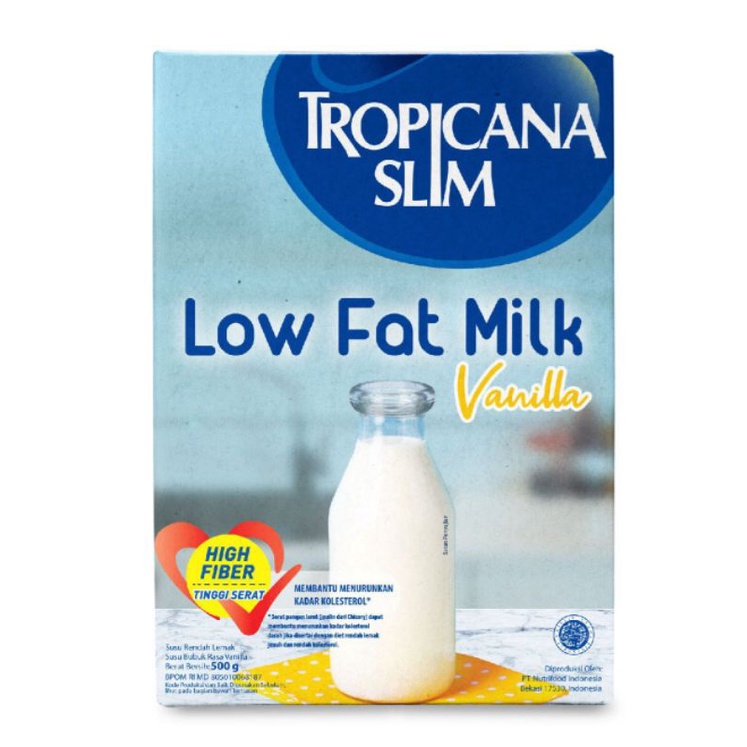 

Tropicana Slim Low Fat Milk Vanilla 500Gr
