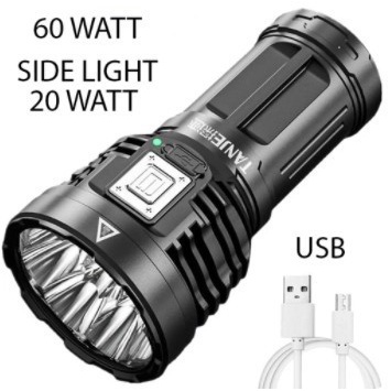 Octagon Flashlight Senter