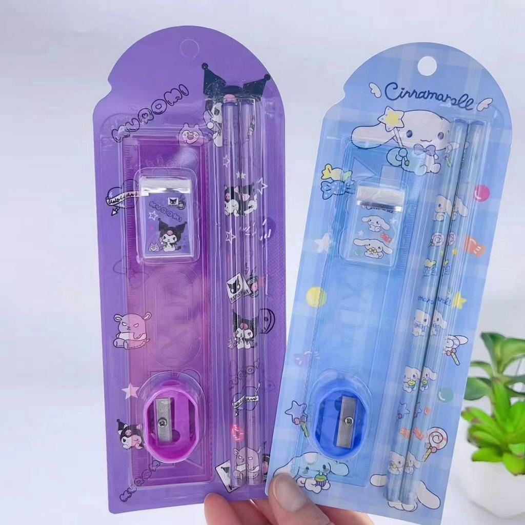 

SET PENSIL STATIONERY SANRIO ALAT TULIS SEKOLAH ATS ATK PERALATAN SEKOLAH ANAK CINNAMOROLL MY MELODY KUROMI POMPOMPURIN