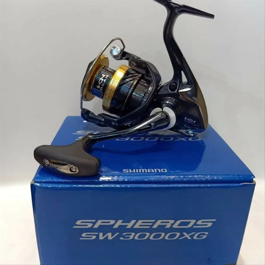 Ril Rel Reel Shimano Spheros 2019 SW3000XG Gulungan Pancing