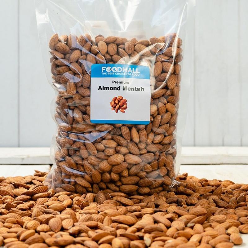 

Belanja disini--Kacang Almond MENTAH 1 KG