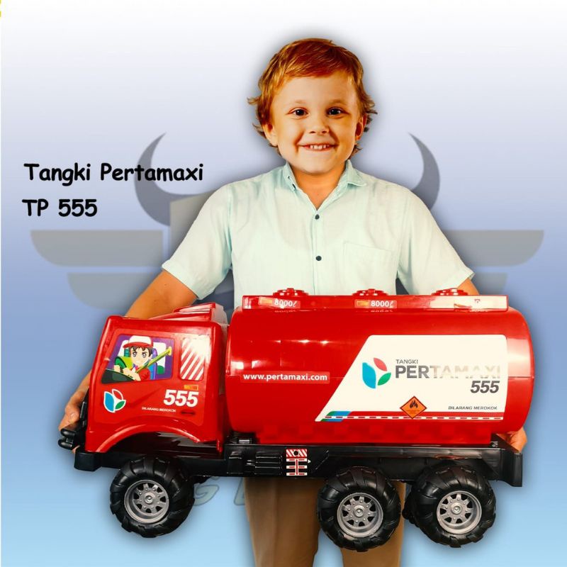 TERMURAH Truk Mainan Anak Mobil Mobil Tangki Minyak BBM Jumbo Besar BIGBROTHER