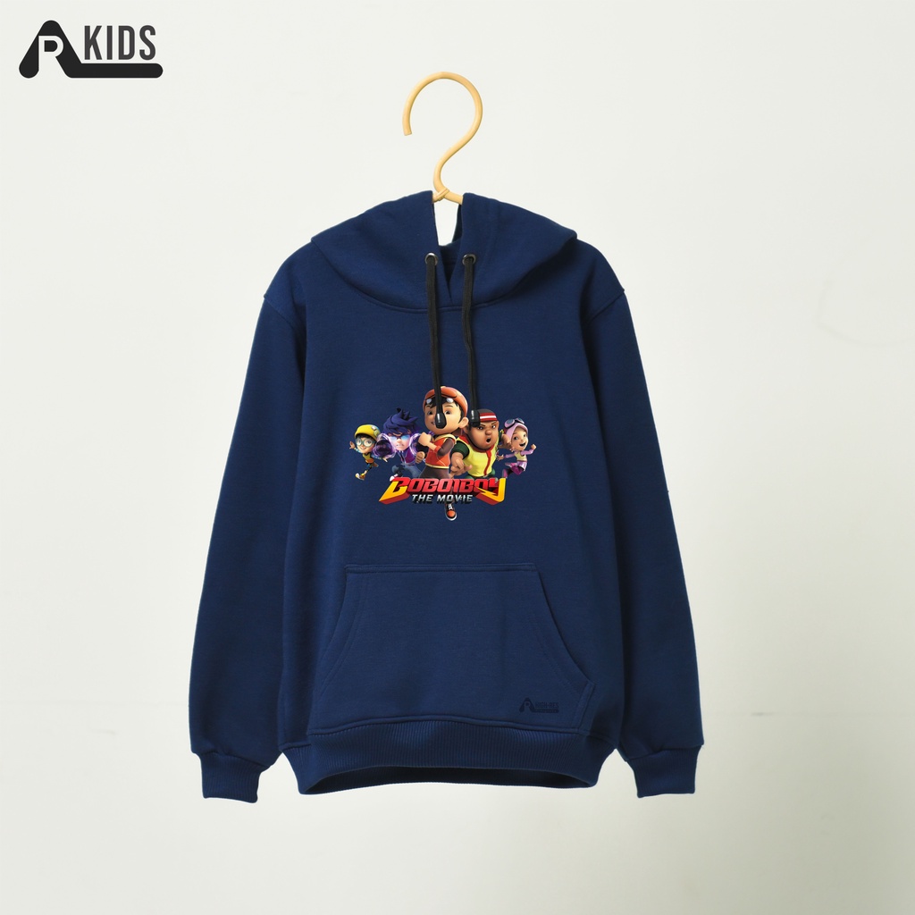 Hoodie Anak Perempuan / Laki-laki Motif Karakter Anak ArhighresKids Bahan Fleece Tebal