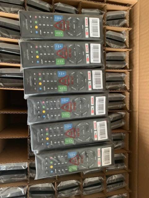 REMOTE REMOT SMART TV SHARP LED GB234WJSA ORIGINAL ASLI