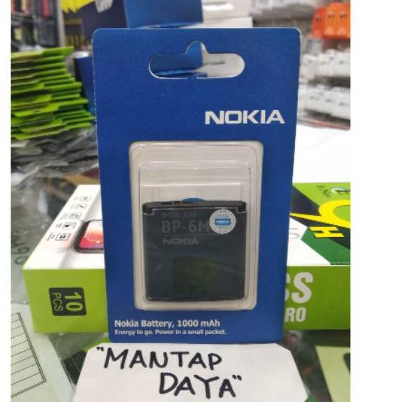 [COD] Baterai Nokia N73 / N77 / 9300 / 9300i (BP-6M) Original 95% Li-Ion Battery
