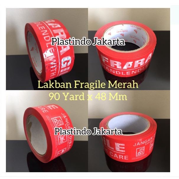 

Update Lakban Fragile Putih & Merah Promo & Termurah Plakban ( 90 Yard X 48 M Promo