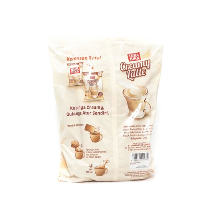 

Krimer- Torabika Creamy Latte Bag 20'S -Krimer.