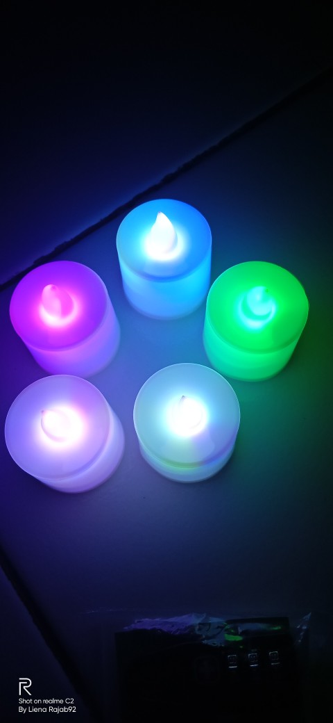 Lilin Elektrik Mini Led Candles Valentine Natal Christmas Lampu Light / Lilin Led