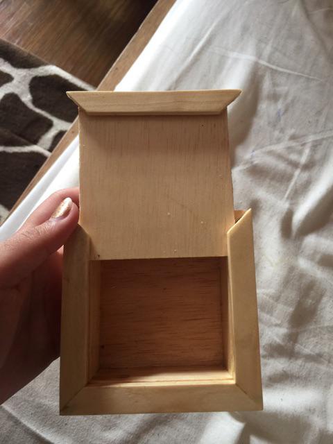 Gustinsri Kotak Kayu Bracelet Kotak Mahar Kayu Kotak Cincin Kayu Kotak Sliding Box Kayu Serbaguna