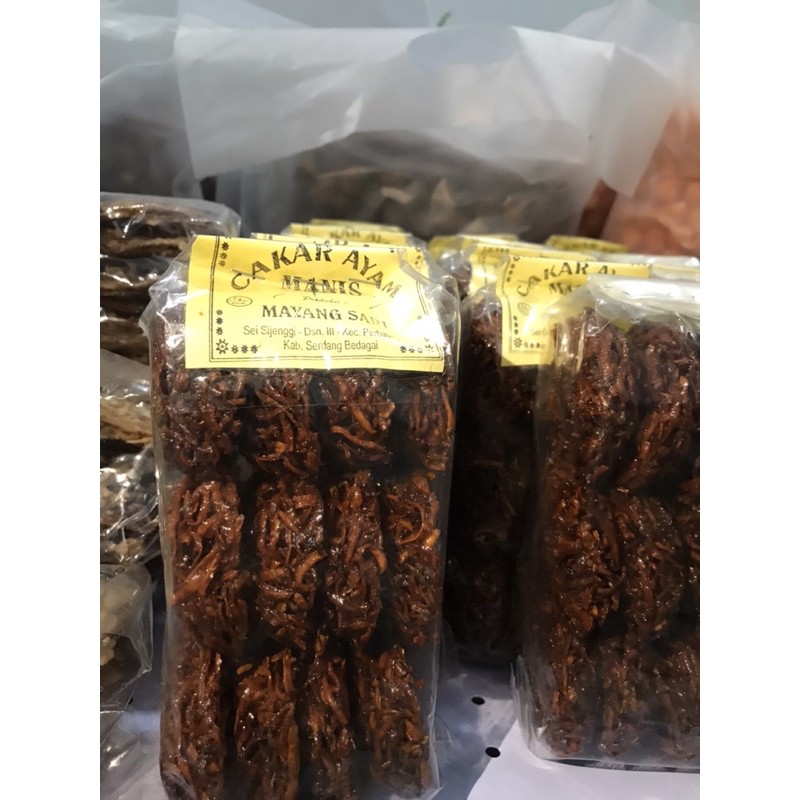 

Cakar Ayam Manis Mayang Sari / Cemilan Ceker Ayam