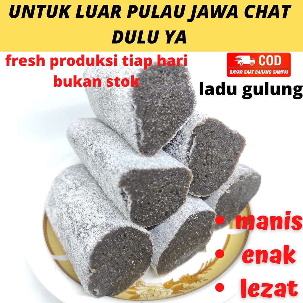 LADU KETAN ASLI / LADU KETAN JEMUR / LADU KETAN IRIS / MAKANAN KHAS OLEH OELH