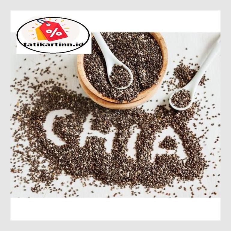 

S50Tat Black Chia Seed Organic Organik 500Gr Atr05Ytt