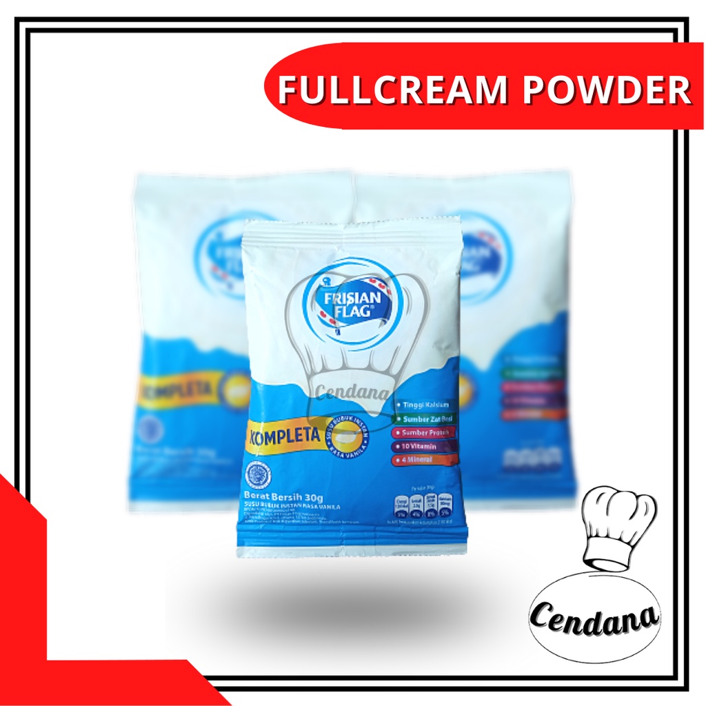 

FRISIAN FLAG KOMPLETA FULLCREAM POWDER 30GR