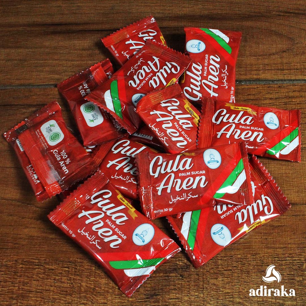

Gula Semut Aren Asli SACHET STICK 6 Gr Gula Bubuk Palm Sugar Pondok Gula Aren - PGA