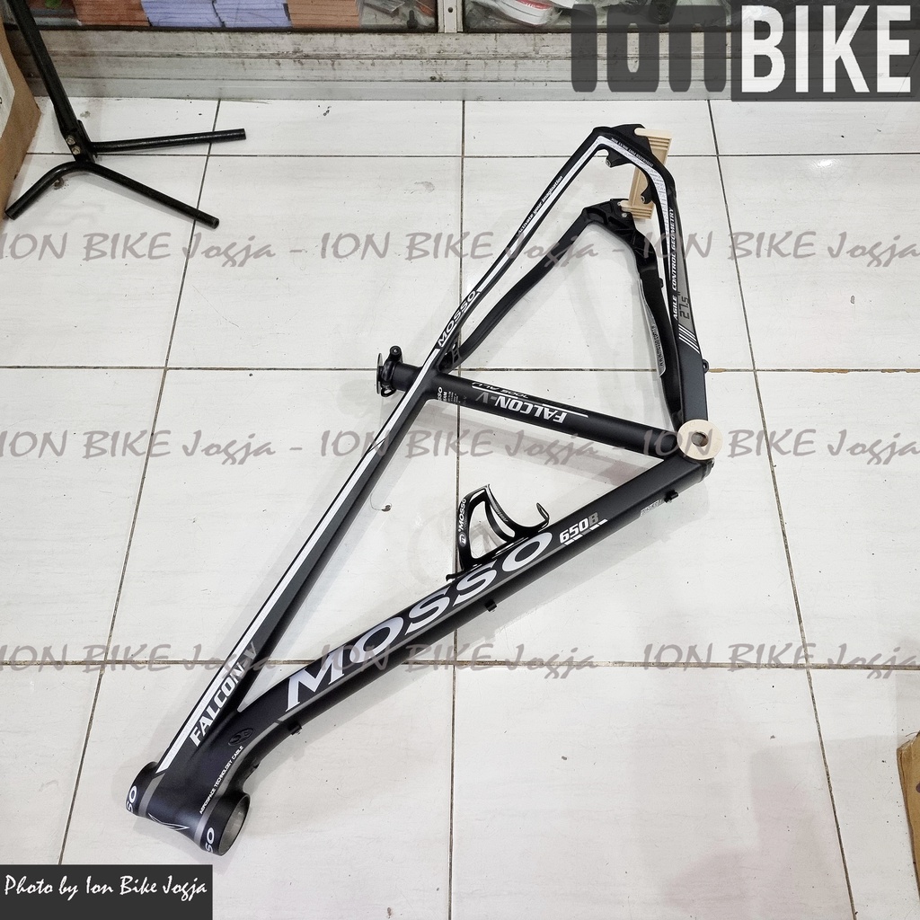 Frame Mosso Falcon V 27.5 Inch 7559XC Black Gray Frameset Sepeda MTB 5 - Frame Set Mosso Falcon 5 V 