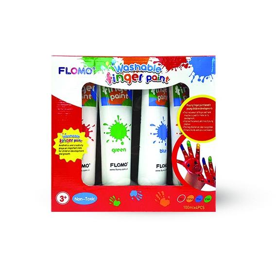 

コ Flomo Paket Hemat Finger Paint- Mainan Cat Anak に