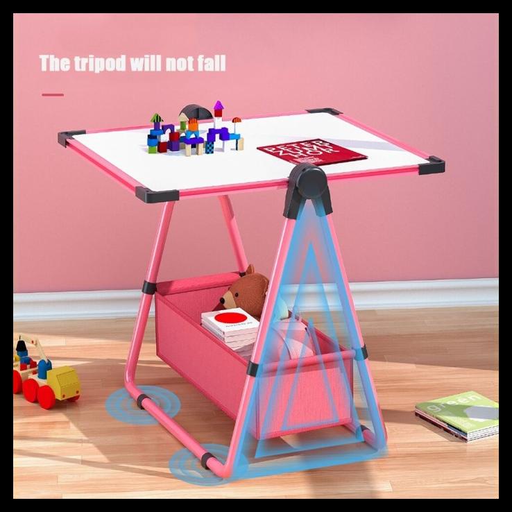 

TERBARUU!! Tseloop-M133 Papan Tulis Anak Magnetic Multifungsi +Keranjang Drawing COD