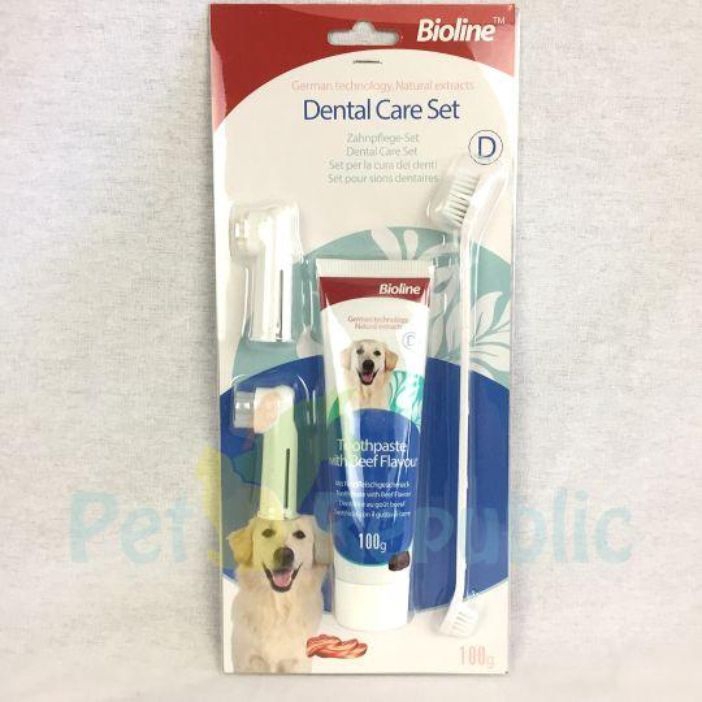 

BIOLINE Sikat Gigi DENTAL Care Set BEEF Flavor 100gr