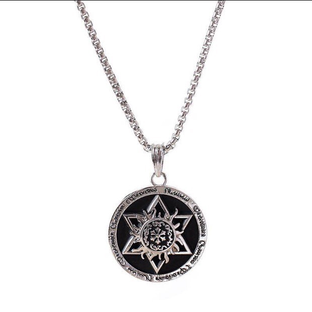 Kalung hippie Pria Korea Siswa hiphop hip hop Baja hip hop Kepribadian Pria Perempuan Jaringan Kepribadian