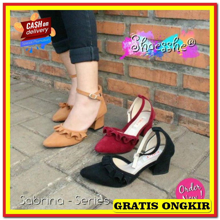 Heels Pesta High Heels Mewah Heels High Heels Strap Heels Wanita High  Fsb - Sepatu Pump Heels Wani