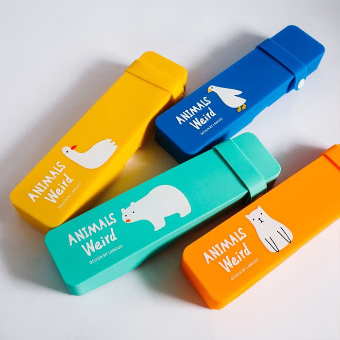 

Weird Animal Plastic Pencil Case / Tempat Pensil / Kotak Pensil