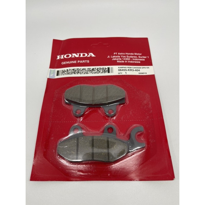 Discpad Supra X Kampas rem Cakram Depan Supra X