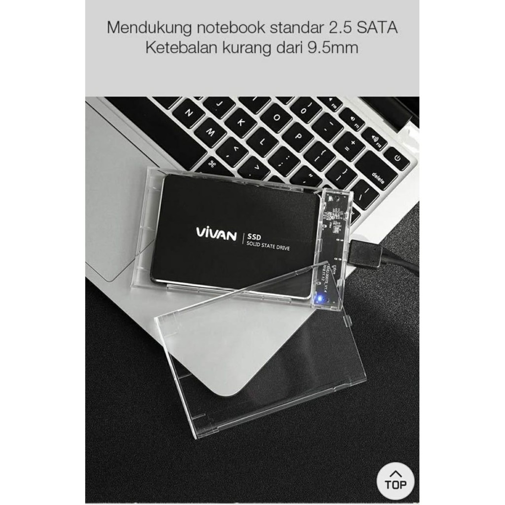 Casing Hardisk External HDD External Case 2.5&quot; USB 3.0 - VIVAN VSHD1