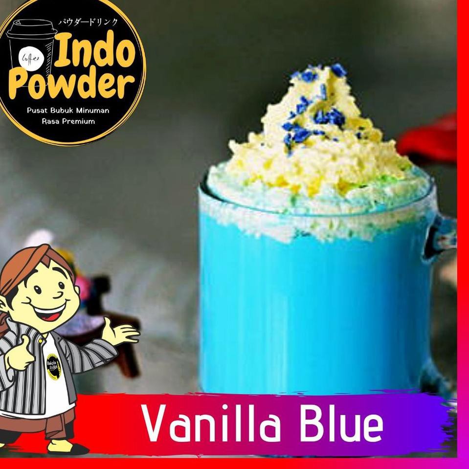 

S!Ap ord3r's Vanilla Blue 1Kg / Bubuk Vanilla Blue 1Kg / Bubuk Minuman rasa Vanilla Blue 1Kg |I2V004