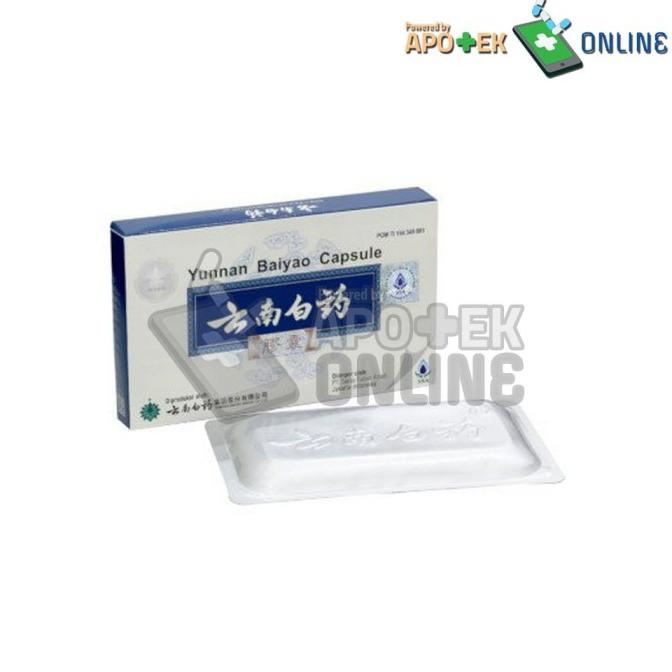 

Discount YUNNAN BAIYAO 16 KAPSUL (1 Box isi 16 Kapsul) /OBAT HERBAL ASAM URAT/OBAT HERBAL PELANGSING/OBAT HERBAL KOLESTEROL/OBAT HERBAL DIABETES