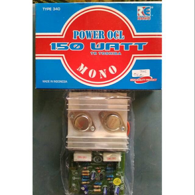 Kit Power OCL 150 Watt Mono