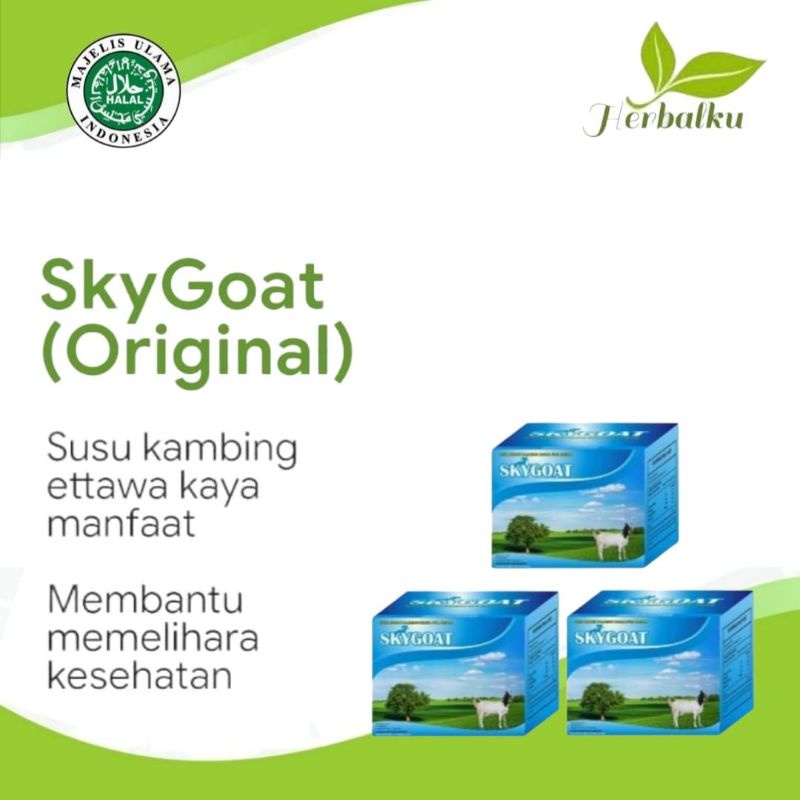 

susu SKYGOAT Original isi 10 sachet