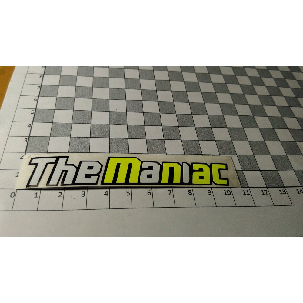 

Lihat Detal Cutting Stiker The Maniac terlaris