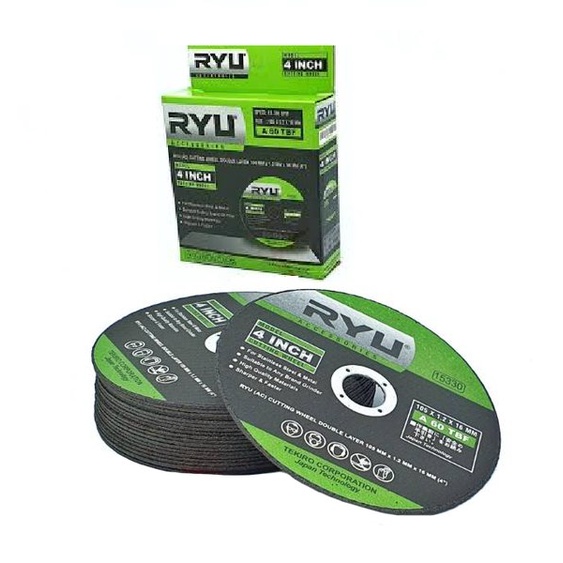 RYU Batu Potong Besi 4 x 1,2 TEKIRO RYU - Cutting Wheel 4 inch