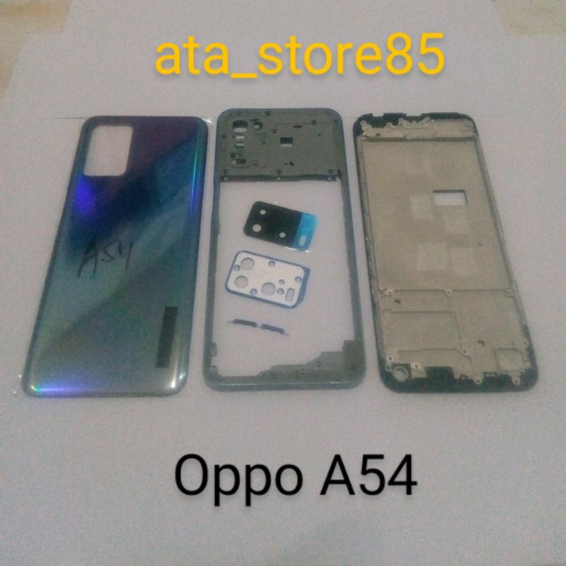 Backdoor Backdor Backover BC Back Casing Kesing Tutup Belakang Baterai Oppo A54 Fullset Original