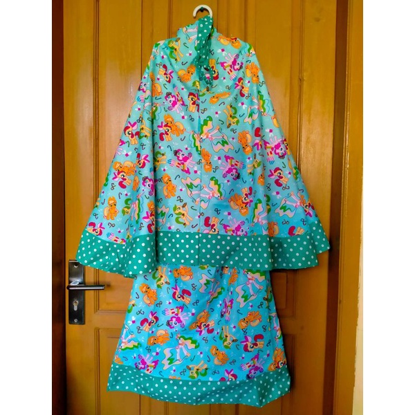 (COD) MUKENA ANAK / MUKENA KUROMI USIA 2-5 TH (PILIH MOTIF)